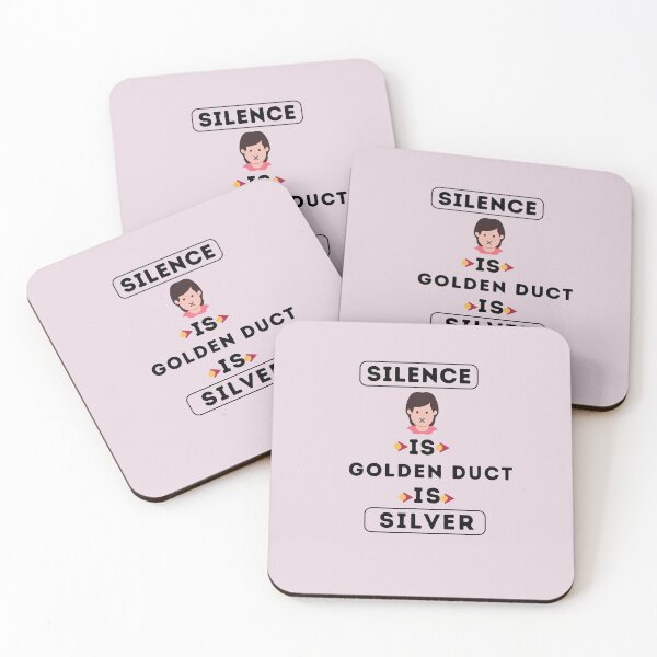 Item preview, Silence Is Golden Duct Tape Is Silver designed and sold by smart Mahdi.