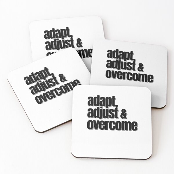 Item preview, adapt adjust and overcome designed and sold by Peter Stawicki.