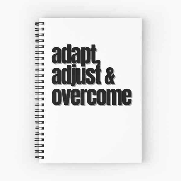 Item preview, adapt adjust and overcome designed and sold by Peter Stawicki.