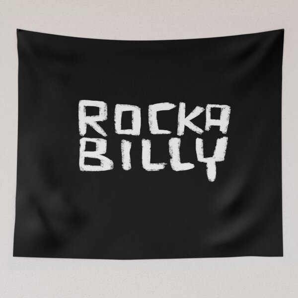 Item preview, Rock Music Handlettered Font Rockabilly designed and sold by badlydrawnbabe.