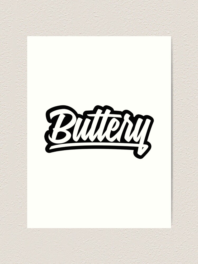 "buttery films sticker" Art Print by Abdelaizhassani Redbubble