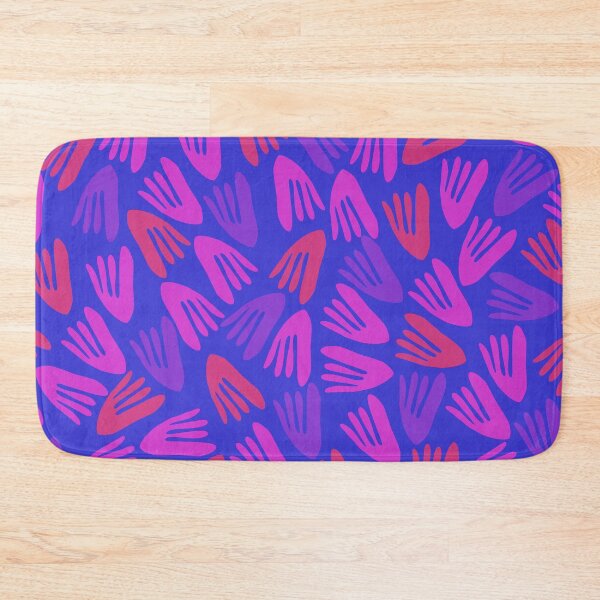 Item preview, Papier Découpé Abstract Pattern Blue Magenta Violet Pink designed and sold by kierkegaard.