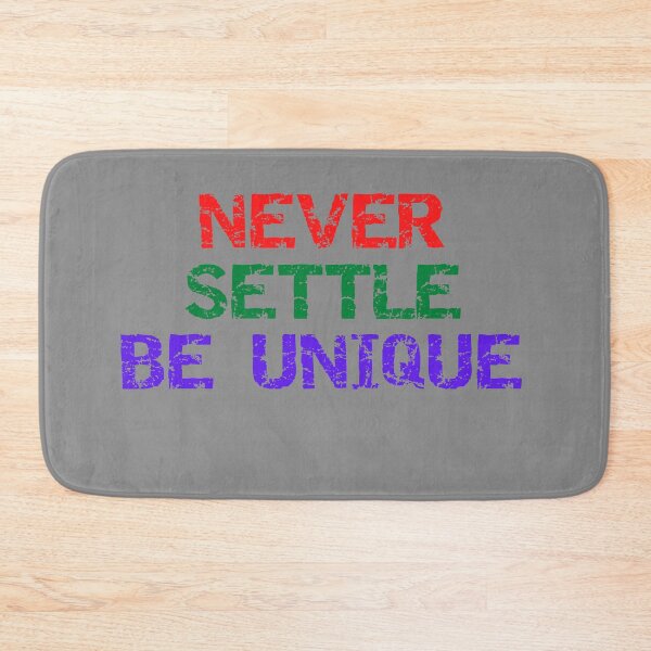 Item preview, Never Settle Be Unique, Essential T-shirt designed and sold by JoesCornerStore.