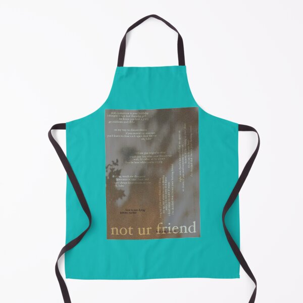 Item preview, not ur friend - love is not dying jeremy zucker typographic designed and sold by GiftforallShop.