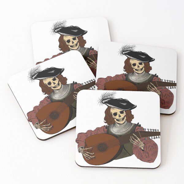 Item preview, Lute Player by Valentine de Boulogne  designed and sold by NicheorNiche.