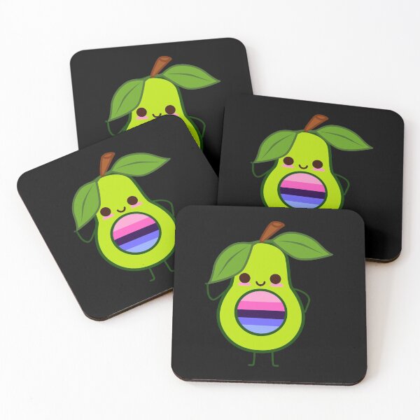 Item preview, Subtle Omnisexual Avocado. omnisexual avocado. omni avocado designed and sold by tiredandbored.