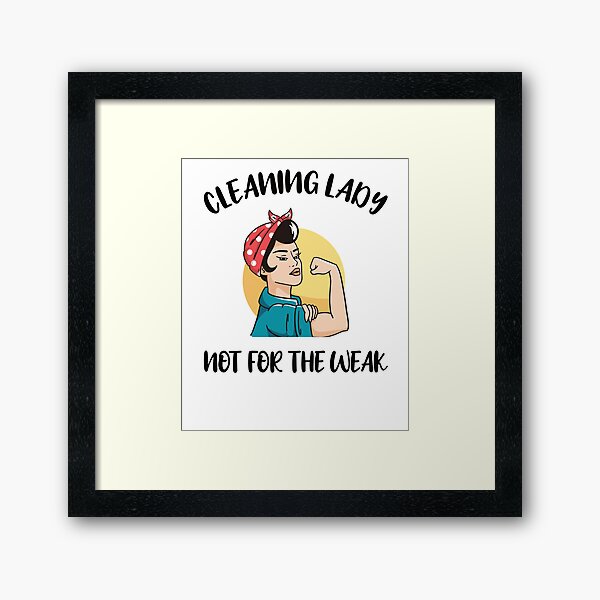 Item preview, Cleaning Lady Housekeeper Housekeeping Cleaner designed and sold by Pukiart.