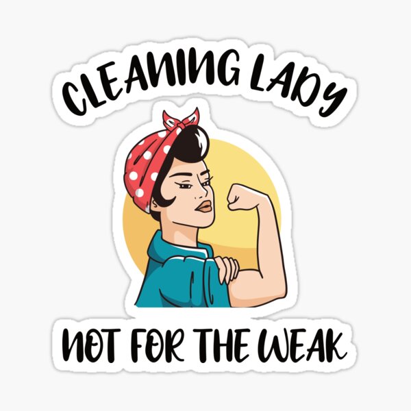 Item preview, Cleaning Lady Housekeeper Housekeeping Cleaner designed and sold by Pukiart.