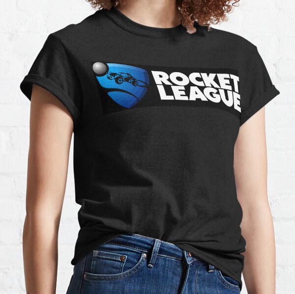 Rocket League Logo Noir T-shirt classique