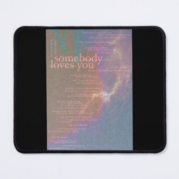 Item preview, somebody loves you - love is not dying jeremy zucker typographic   designed and sold by GiftforallShop.
