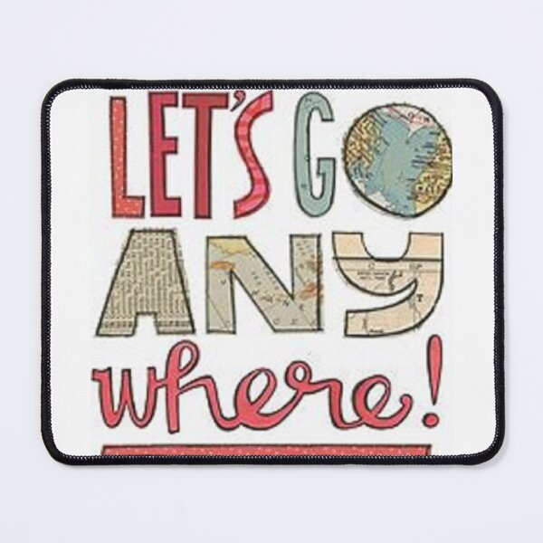 Item preview, Lets go anywhere! Travel Shirt printed on apparal and accessories . designed and sold by lduke47.