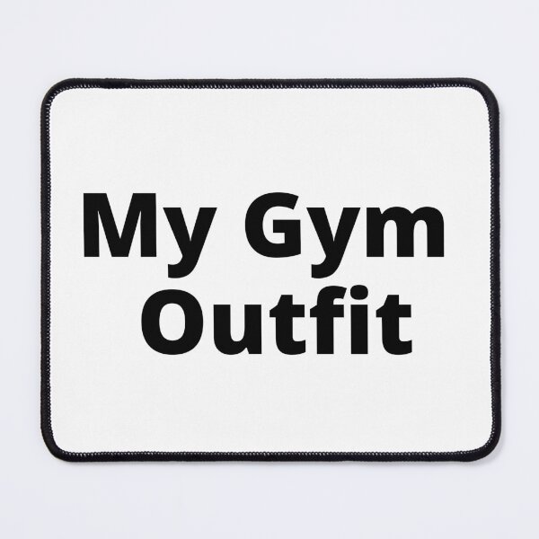 Item preview, My Gym Outfit Bold Font designed and sold by billionairebrnd.