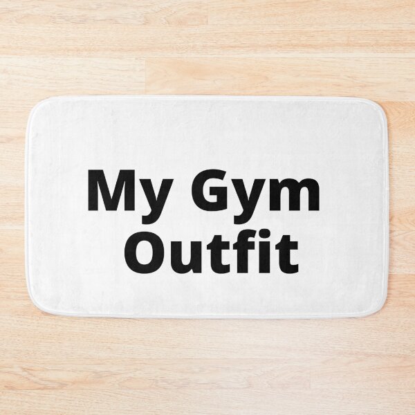 Item preview, My Gym Outfit Bold Font designed and sold by billionairebrnd.