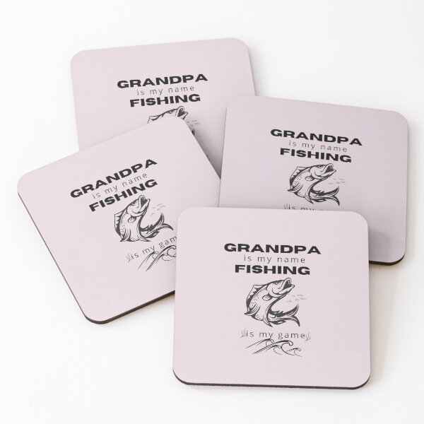Item preview, Grandpa is my name, Fishing is my game designed and sold by smart Mahdi.