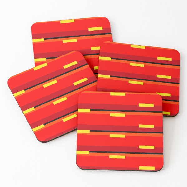 Item preview, Yellow Step Pattern - Warm Color Stripes designed and sold by that5280lady.