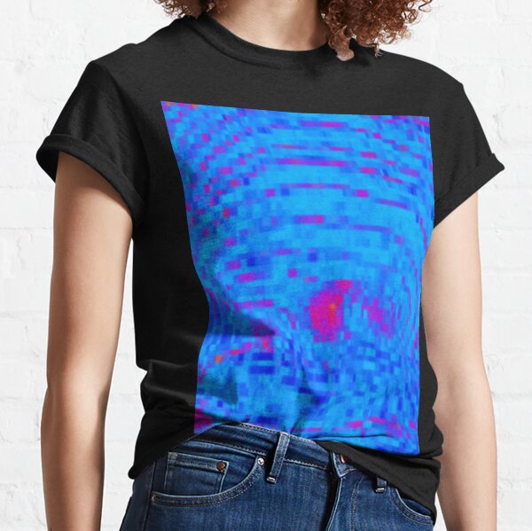 Hard Wood ,Large Tree Ring Inspired Art Prints Classic T-Shirt