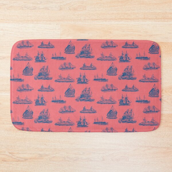 Item preview, Nautical Ships Pattern designed and sold by Meme Economy.