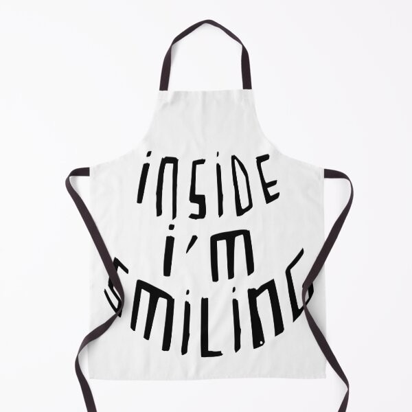 Item preview, Smile, Inside I am Smiling designed and sold by badlydrawnbabe.
