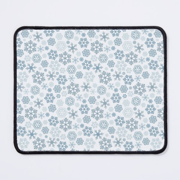 Item preview, Holiday Snowflakes Pale Blue Seamless Christmas Pattern designed and sold by tronictees.