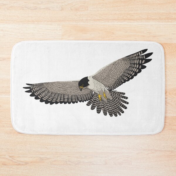 Item preview, Peregrine Falcon Flying - Male Peregrine Falcon designed and sold by EcoElsa.
