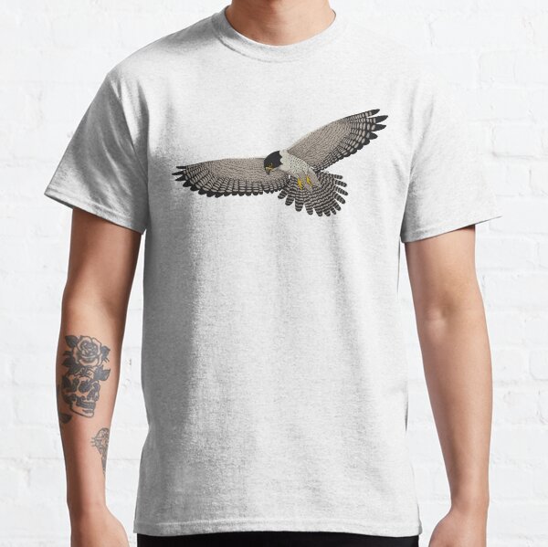 Peregrine Falcon Flying - Male Peregrine Falcon Classic T-Shirt