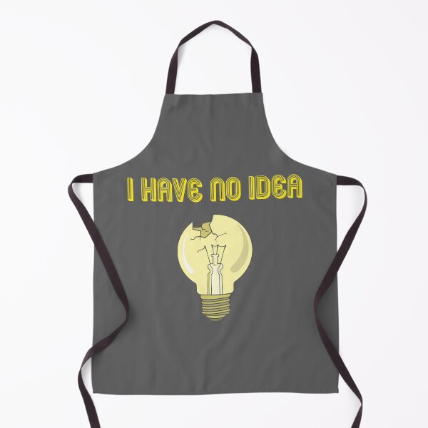 Item preview, I Have No Idea, Broken Bulb, Essential T-shirt designed and sold by JoesCornerStore.