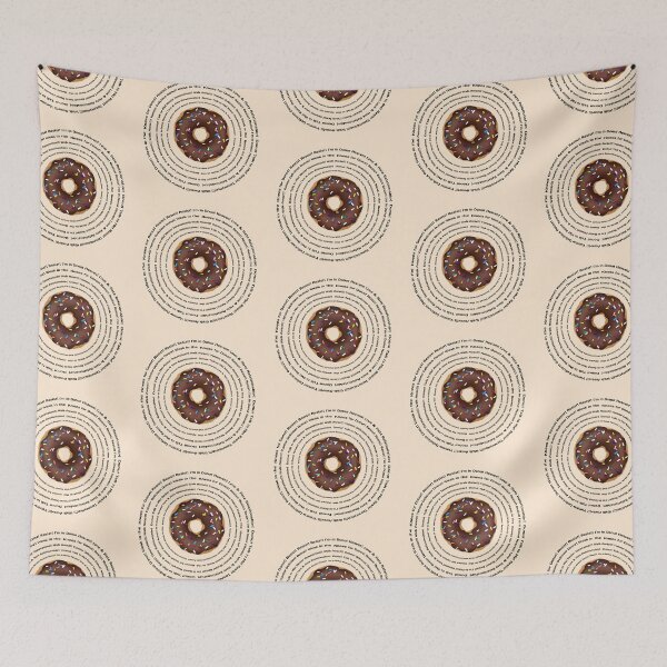 Aperçu de l'œuvre Donut hypnotique (Beige) créée et vendue par kirbeekatz.
