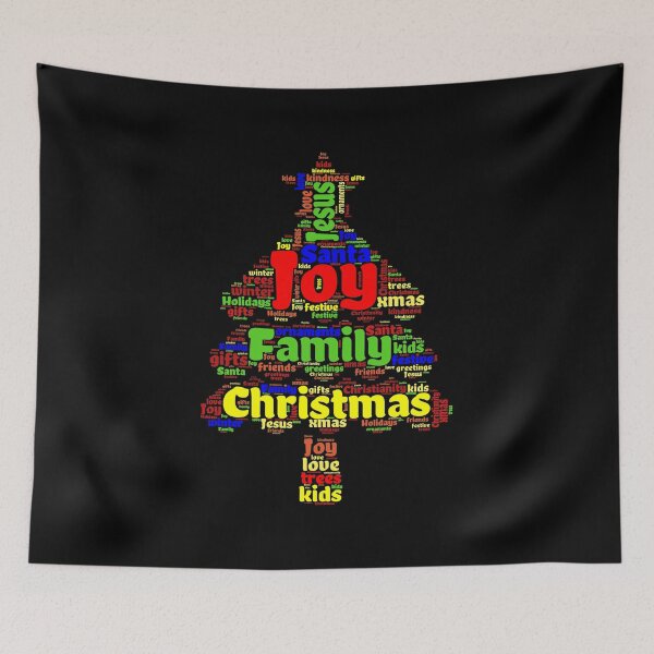 Item preview, True Meaning of Christmas, Christmas Tree Silhouette designed and sold by orangeblue21.