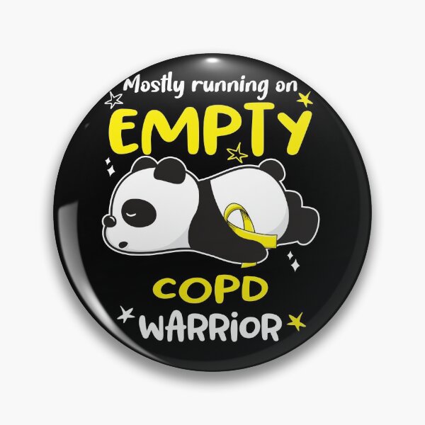 Item preview, COPD Awareness Mostly Running On Empty COPD Warrior designed and sold by GennieShop.