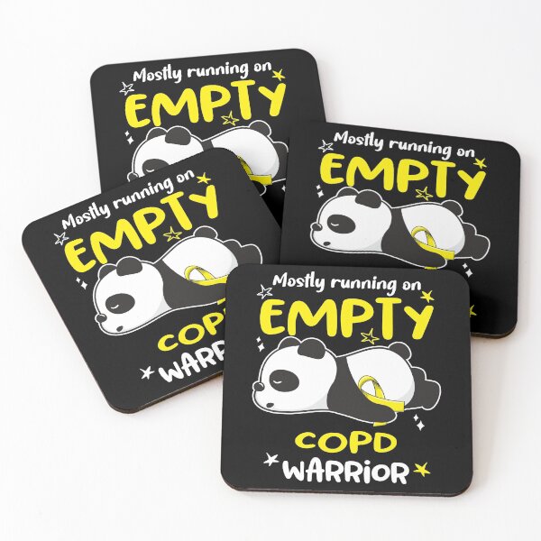 Item preview, COPD Awareness Mostly Running On Empty COPD Warrior designed and sold by GennieShop.