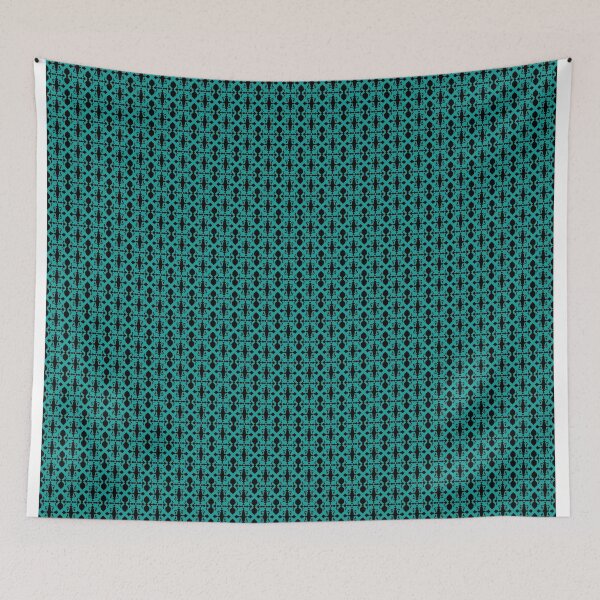 Item preview,  green geometric pattern designed and sold by wsdsn.