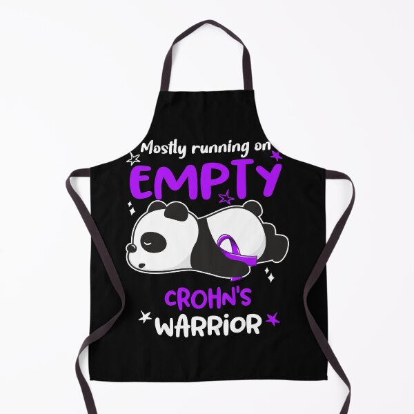 Item preview, Crohn's Awareness Mostly Running On Empty Crohn's Warrior designed and sold by GennieShop.