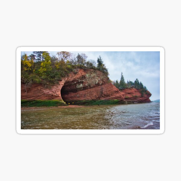 The Sea Caves of the Bay of Fundy