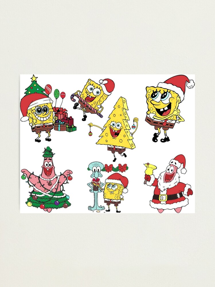 Spongebob Squarepants Christmas List Stocking