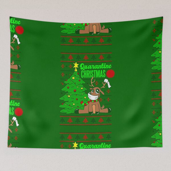 Item preview,  coronavirus mascarilla reno navidad encierro cuarentena designed and sold by Gossip Rag.