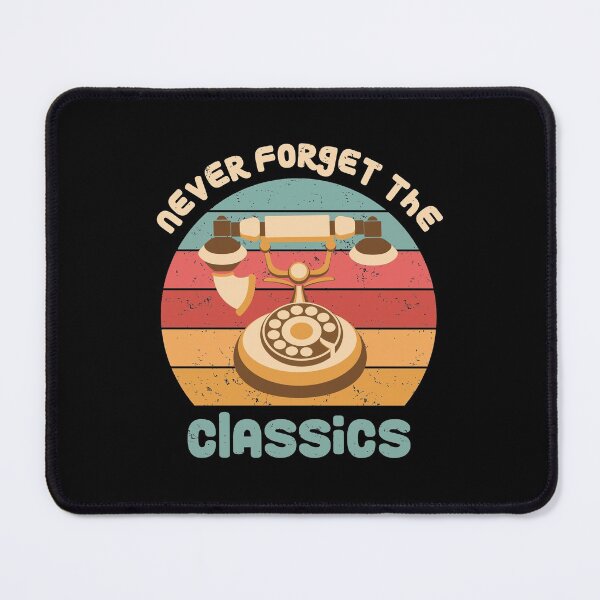 Item preview, Never Forget The Classics Telephone Retro designed and sold by GravitiTees.