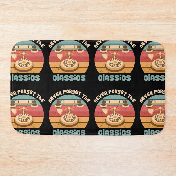 Item preview, Never Forget The Classics Telephone Retro designed and sold by GravitiTees.