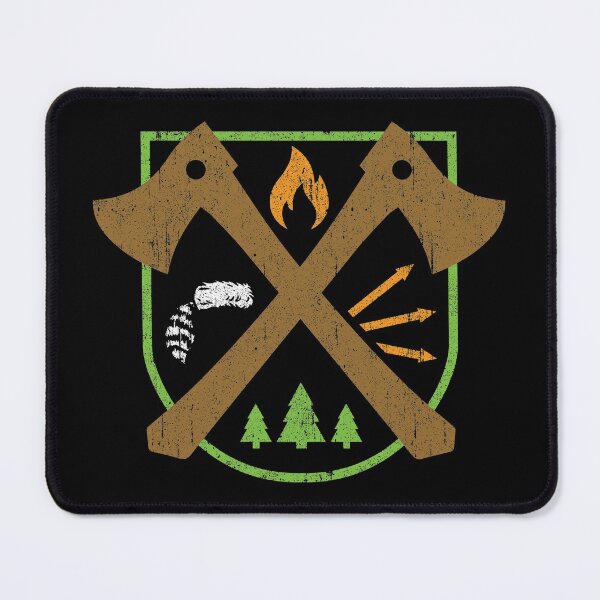 Item preview, Pawnee Rangers Crest designed and sold by huckblade.