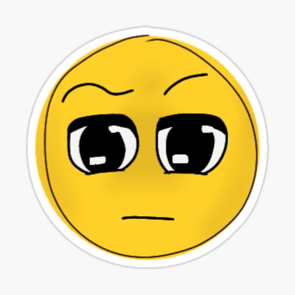 Item preview, Judgmental Emoji designed and sold by CiroStudios.