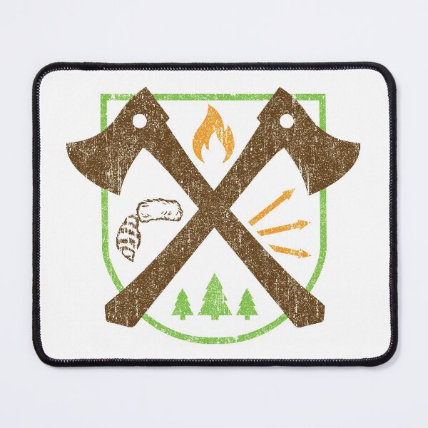 Item preview, Pawnee Rangers Crest (Variant) designed and sold by huckblade.