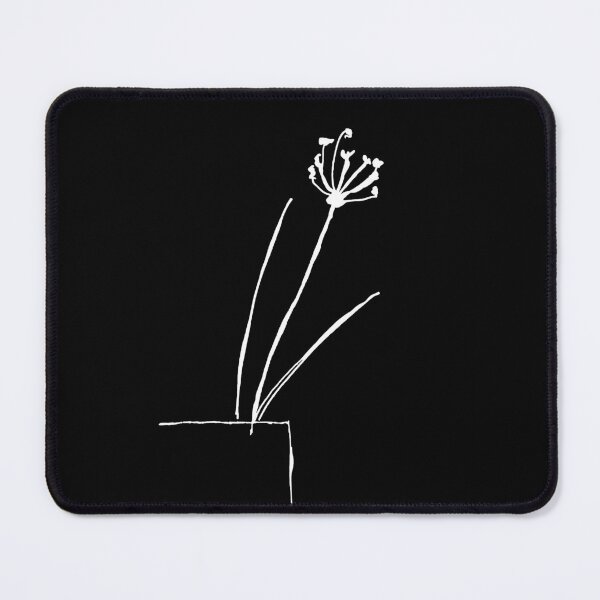 Item preview, Black And White Plant Artwork designed and sold by badlydrawnbabe.