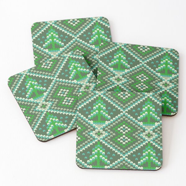 Item preview, Christmas Knitted Seamless Pattern designed and sold by tronictees.