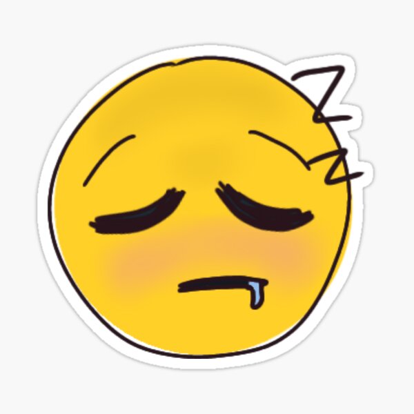 Item preview, Sleepy Emoji designed and sold by CiroStudios.