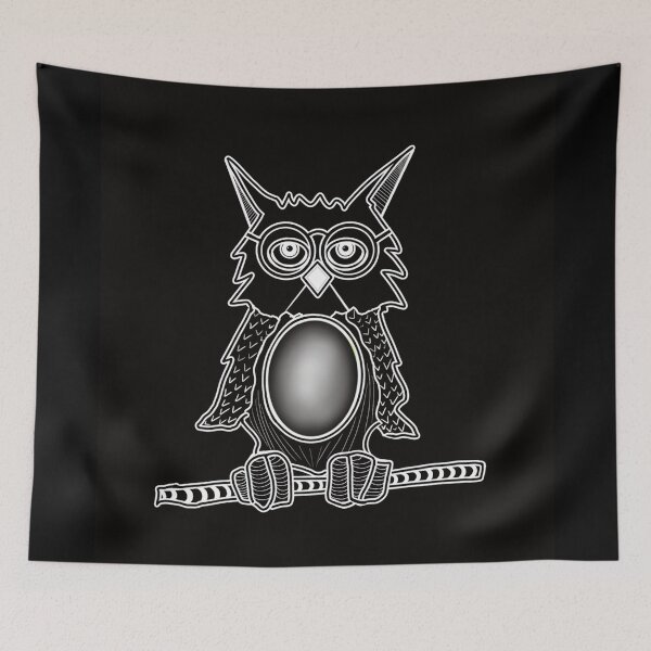 Item preview, Owl on a branch ... designed and sold by AtelierFafard.