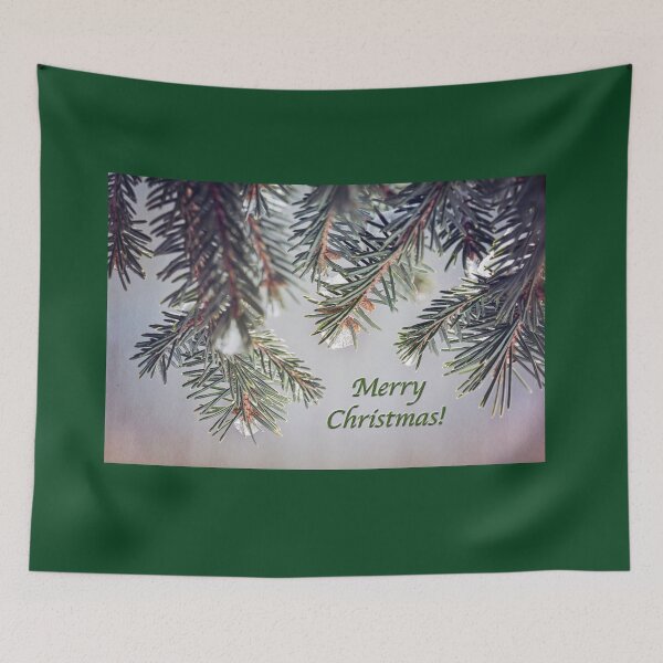 Item preview, Merry Christmas On Frozen Pine designed and sold by Sharon McConnell.