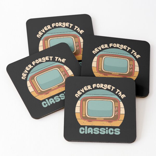 Item preview, Never Forget The Classics Television Retro designed and sold by GravitiTees.