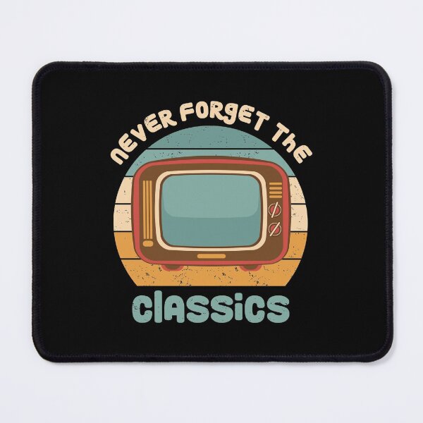 Item preview, Never Forget The Classics Television Retro designed and sold by GravitiTees.