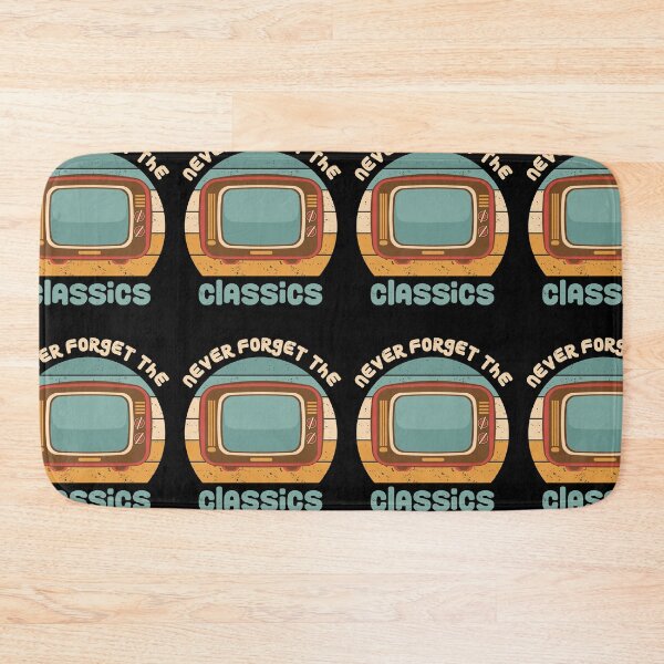 Item preview, Never Forget The Classics Television Retro designed and sold by GravitiTees.