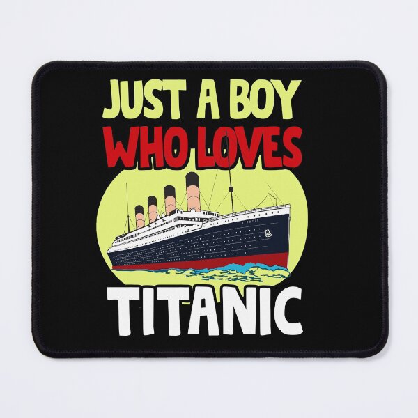Item preview, Just A Boy Who Loves Titanic Titanic Ship Lover Boys Kids designed and sold by Tee Revolution.