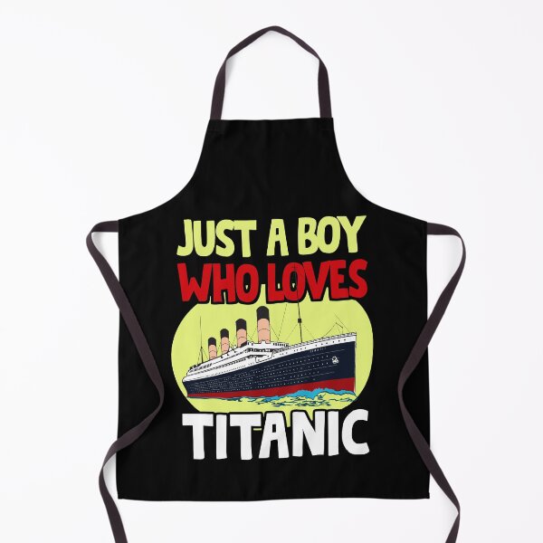 Item preview, Just A Boy Who Loves Titanic Titanic Ship Lover Boys Kids designed and sold by Tee Revolution.
